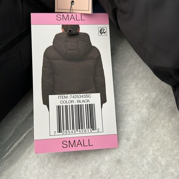 BCBGeneration Premium Performance Black Puffer Winter Ski Jacket Women’s Small - Picture 6 of 15